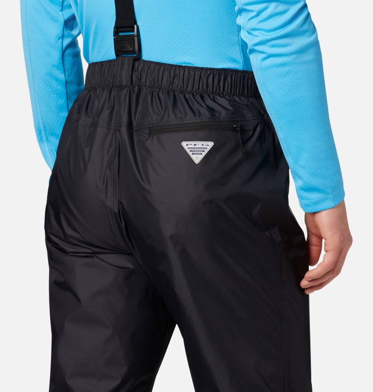 Thumbnail: Men's PFG Storm Bib Pants, Color: Black, image 4
