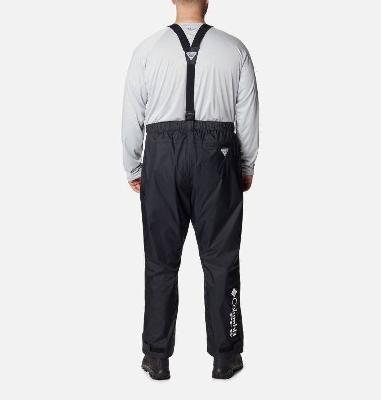 Thumbnail: Men's PFG Storm Bib Pants - Big, Color: Black, image 2