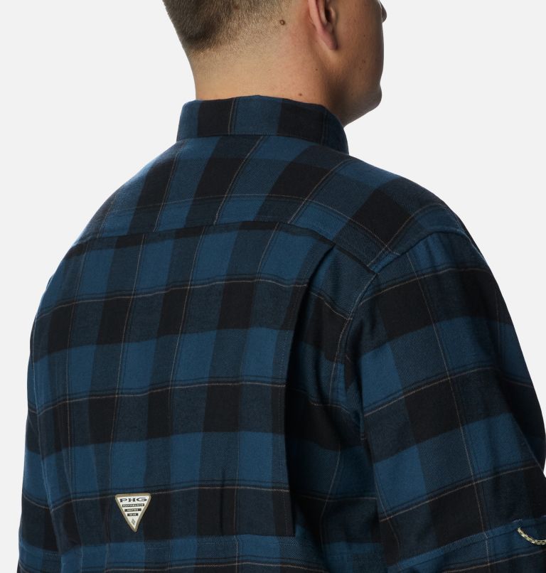 Chemise en flanelle PHG Sharptail Homme - Tailles fortes, Color: Zinc Chunky Plaid, image 5