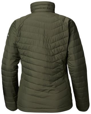 women's columbia oyanta trail thermal coil long hybrid jacket