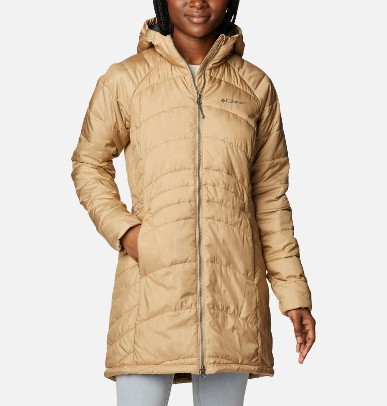 Women’s Karis Gale Long Jacket, Color: Beach, image 1