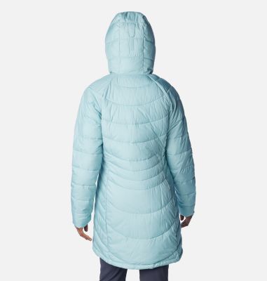 Women&rsquo;s Karis Gale Long Jacket, Color: Aqua Haze