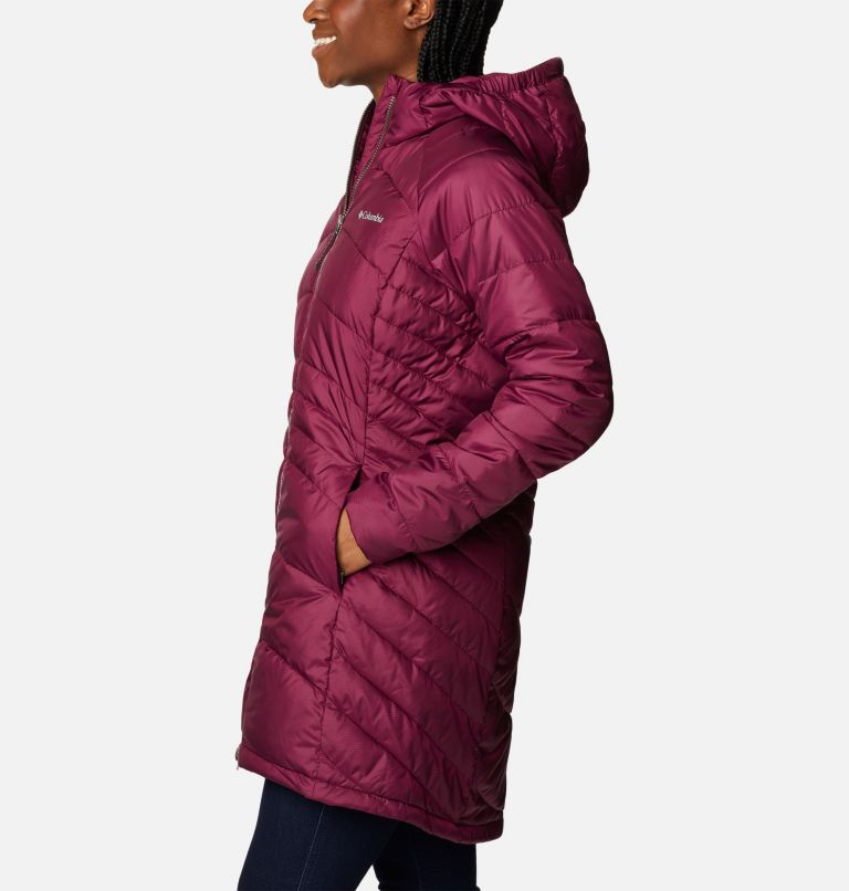 Women’s Karis Gale Long Jacket, Color: Marionberry, image 3