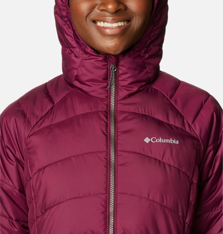 Women’s Karis Gale Long Jacket, Color: Marionberry, image 4