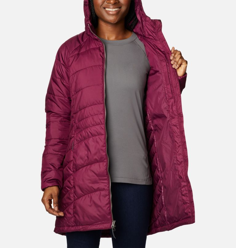 Women’s Karis Gale Long Jacket, Color: Marionberry, image 5