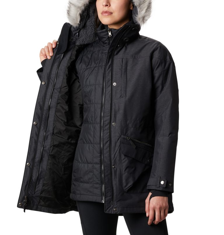 Women's Carson Pass 3-in-1 Waterproof Jacket, Color: Black, image 5