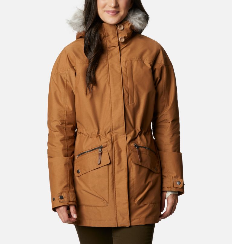 Thumbnail: Women's Carson Pass 3-in-1 Waterproof Jacket, Color: Elk, image 3