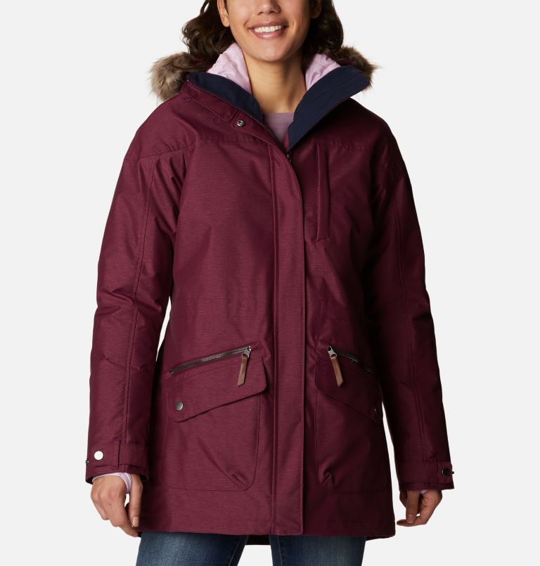 Thumbnail: Women's Carson Pass 3-in-1 Waterproof Jacket, Color: Marionberry, image 1