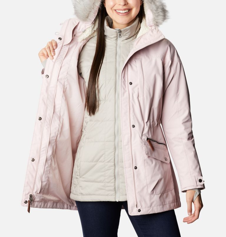 Women's Carson Pass Interchange Jacket, Color: Mineral Pink, image 5