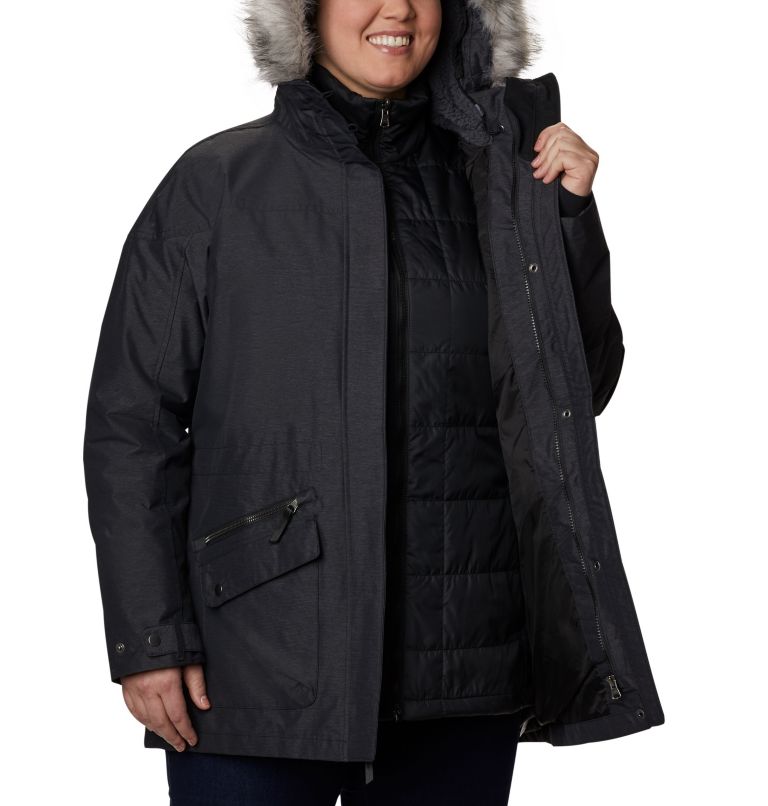Women's Carson Pass Interchange Jacket - Plus Size, Color: Black, image 5