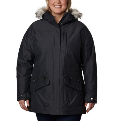 Columbia timber pointe women's printed long on sale omni heat interchange waterproof jacket parka