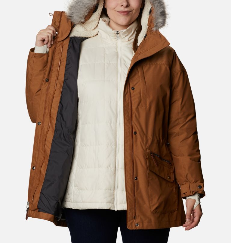 Thumbnail: Women's Carson Pass Interchange Jacket - Plus Size, Color: Elk, image 5