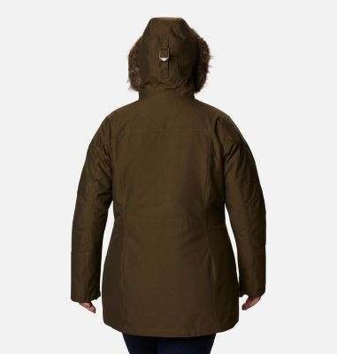 Women's Carson Pass&trade; Interchange Jacket - Plus Size Carson Pass&trade; IC Jacket | 458 | 2X, Olive Green, back