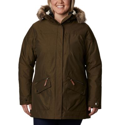 Women's Carson Pass&trade; Interchange Jacket - Plus Size Carson Pass&trade; IC Jacket | 458 | 2X, Olive Green, front