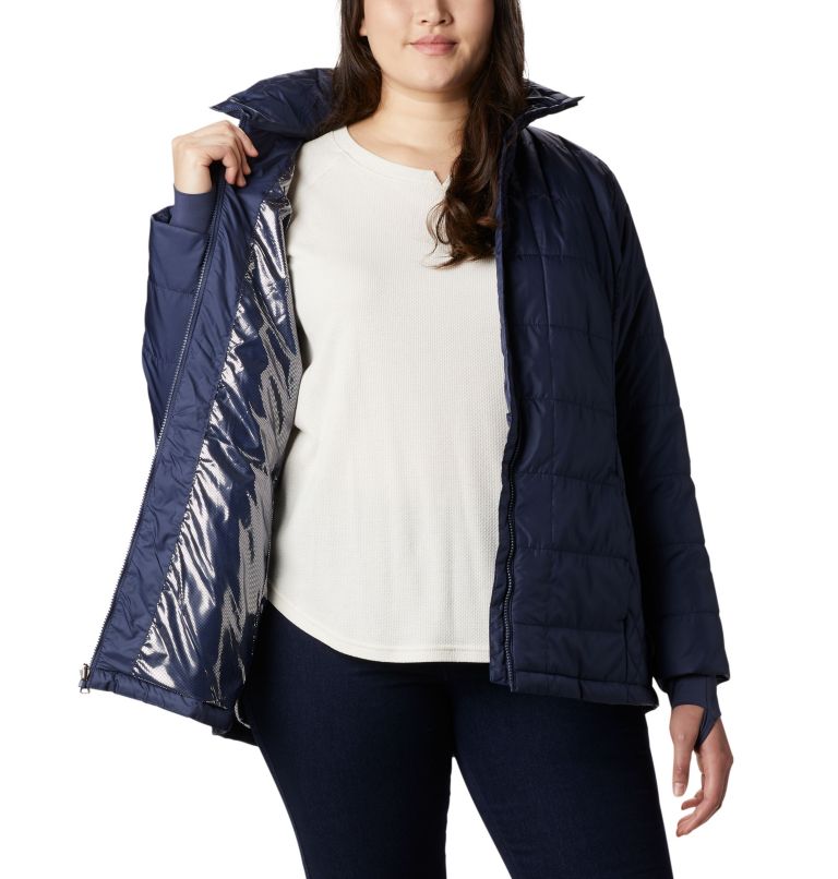 Thumbnail: Women's Carson Pass Interchange Jacket - Plus Size, Color: Dark Nocturnal, image 9