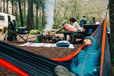 ramble down hybrid hooded jacket