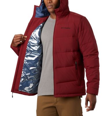 columbia men's lone fir 650 turbodown hooded jacket