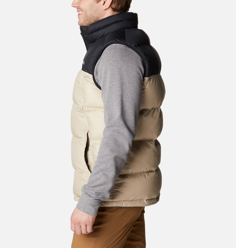 Men's Pike Lake Vest, Color: Ancient Fossil, Black, image 3