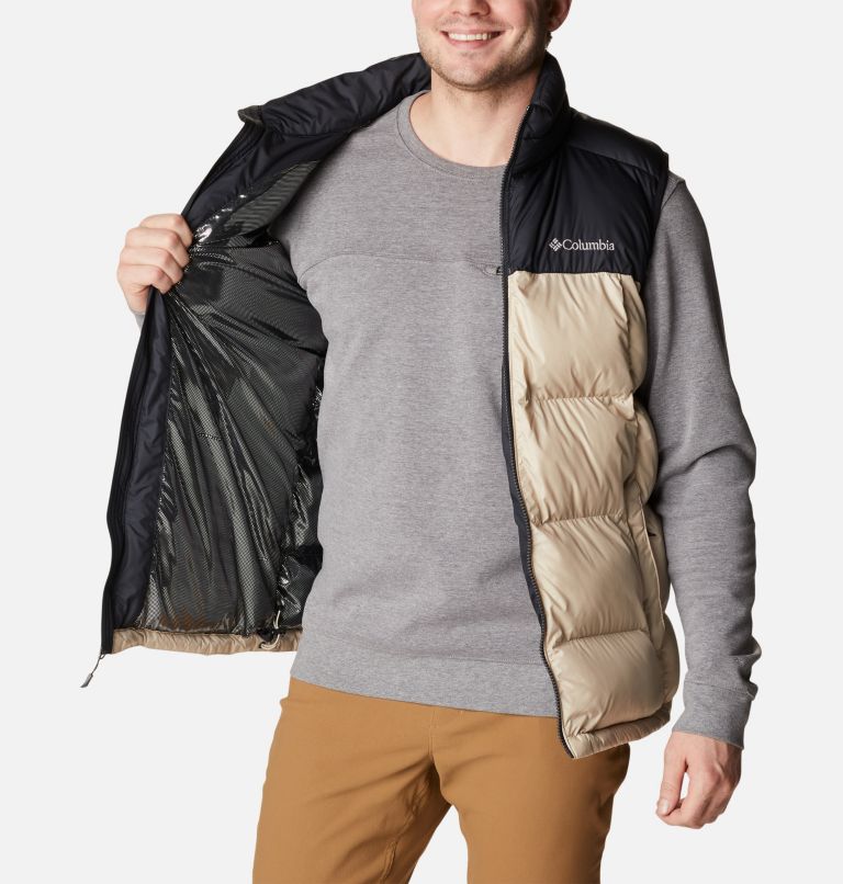 Men's Pike Lake Vest, Color: Ancient Fossil, Black, image 5