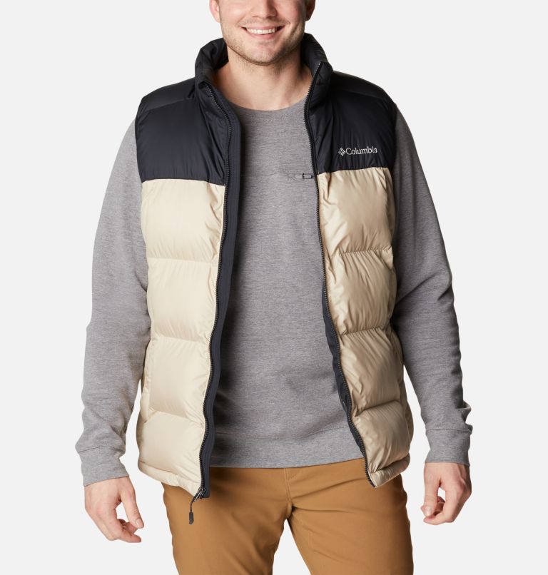Men's Pike Lake Vest, Color: Ancient Fossil, Black, image 8
