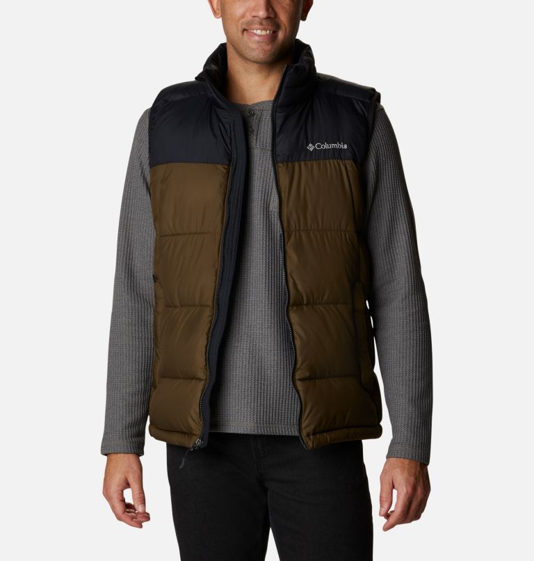 Pike Lake Vest | 319 | L, Color: Olive Green, image 1