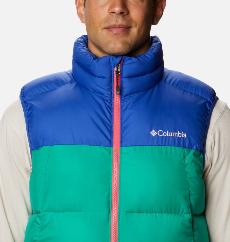 Pike Lake Vest | 374 | XL, Color: Emerald Green, Lapis Blue, image 4