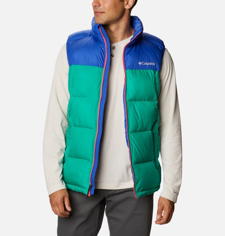 Pike Lake Vest | 374 | XL, Color: Emerald Green, Lapis Blue, image 1
