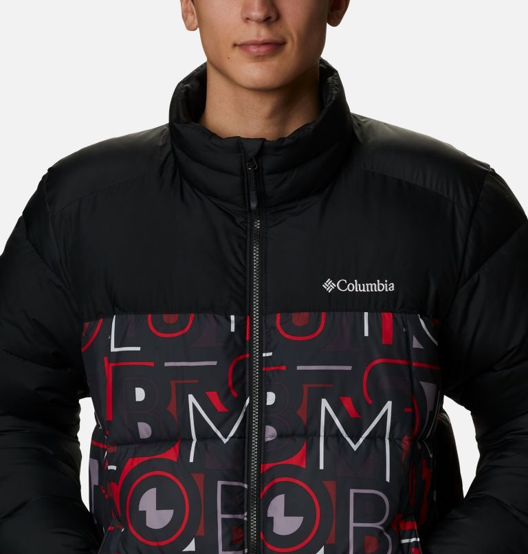 Veste isolée Pike Lake Homme, Color: Black Multi Typo, Black, image 4