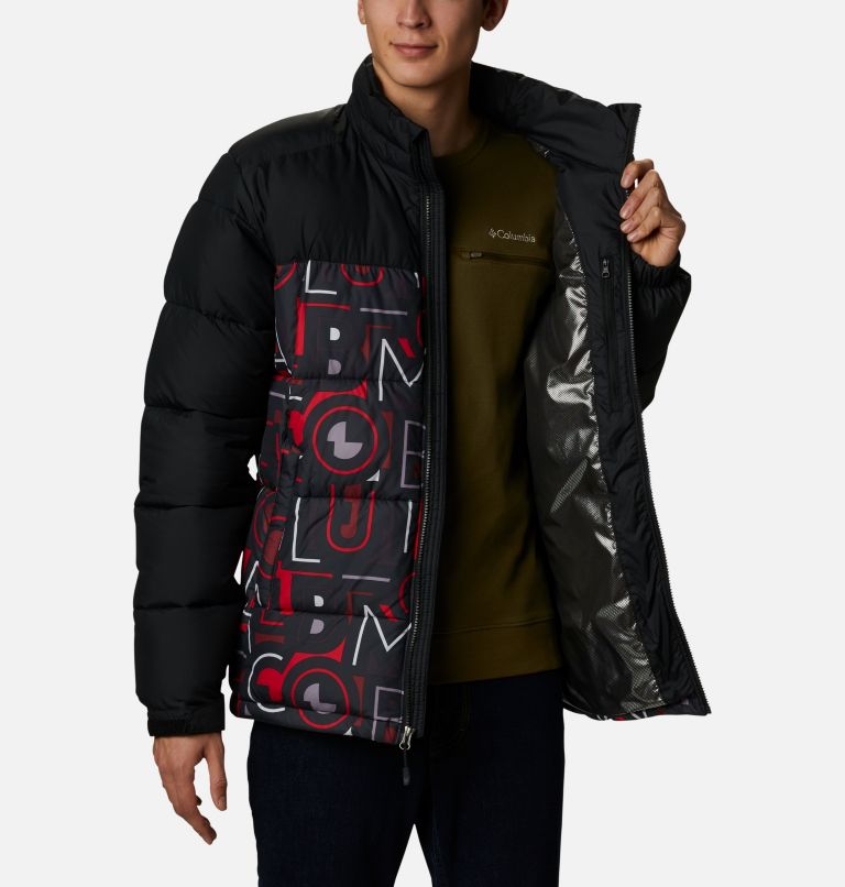 Veste isolée Pike Lake Homme, Color: Black Multi Typo, Black, image 5