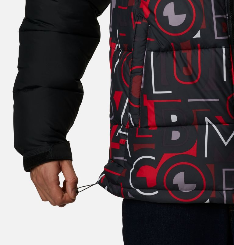 Veste isolée Pike Lake Homme, Color: Black Multi Typo, Black, image 6