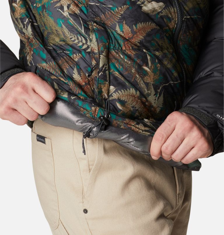 Thumbnail: Men's Pike Lake Insulated Jacket, Color: Spruce North Woods Print, Shark, image 7