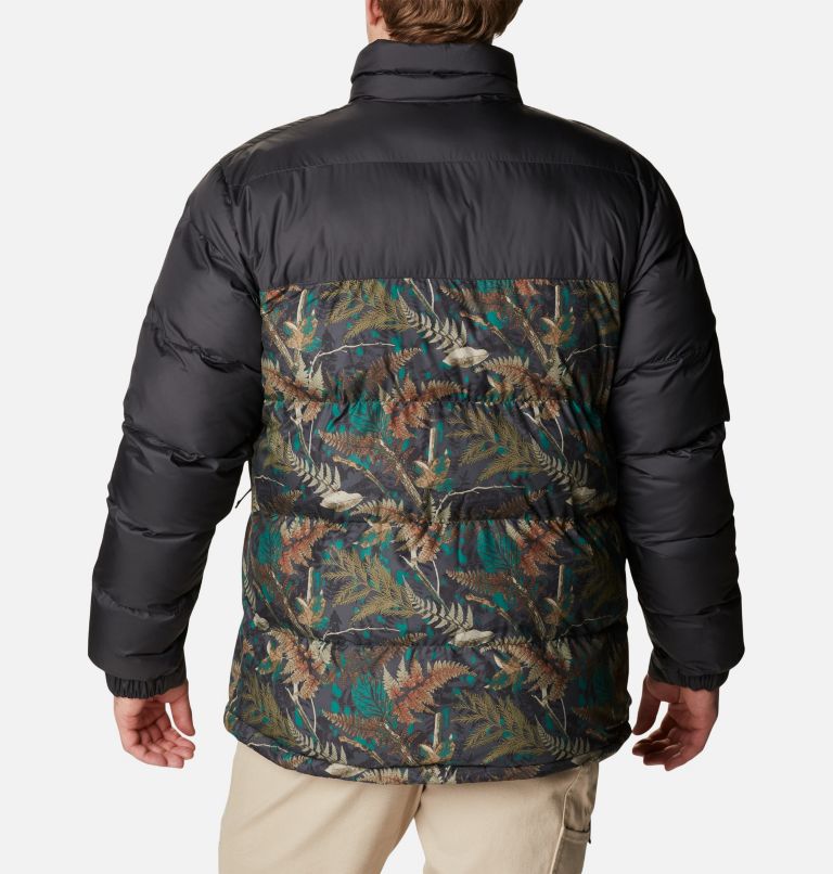 Thumbnail: Men's Pike Lake Insulated Jacket, Color: Spruce North Woods Print, Shark, image 2