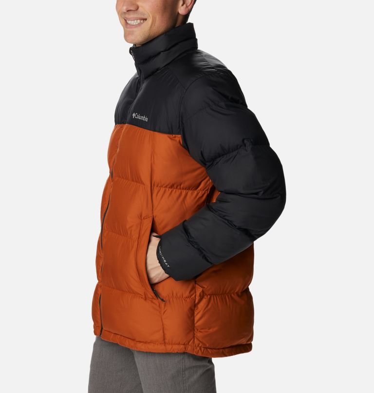 Men's Pike Lake Insulated Jacket, Color: Warm Copper, Black, image 3