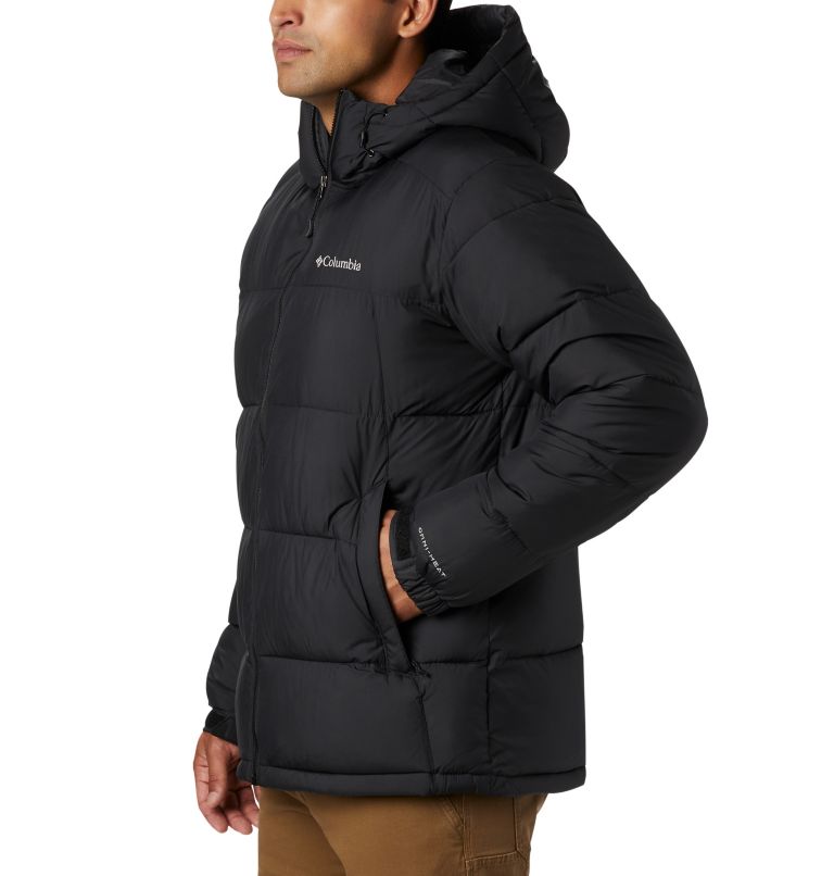 Men's Pike Lake Hooded Jacket, Color: Black, image 3