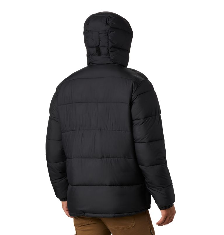 Men's Pike Lake Hooded Jacket, Color: Black, image 2