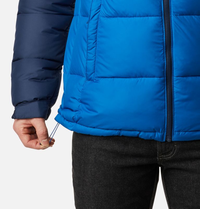 Men's Pike Lake Hooded Jacket, Color: Bright Indigo, Collegiate Navy, image 6
