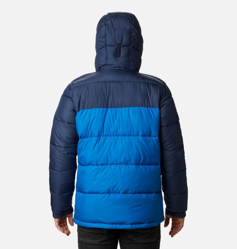 Men's Pike Lake Hooded Jacket, Color: Bright Indigo, Collegiate Navy, image 2