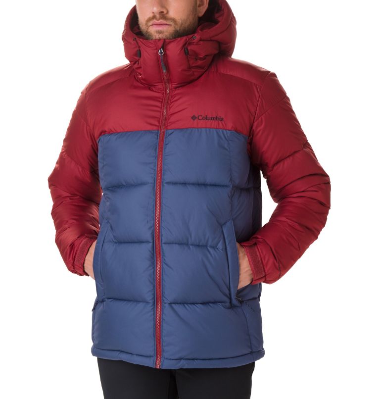 Pike Lake Hooded Jacket | 479 | S, Color: Dark Mountain, Red Jasper, image 3