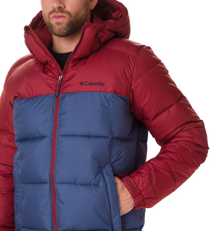Pike Lake Hooded Jacket | 479 | S, Color: Dark Mountain, Red Jasper, image 4