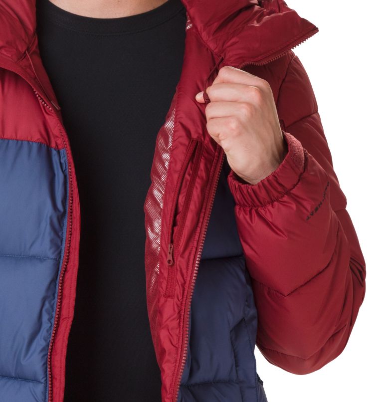 Pike Lake Hooded Jacket | 479 | S, Color: Dark Mountain, Red Jasper, image 5