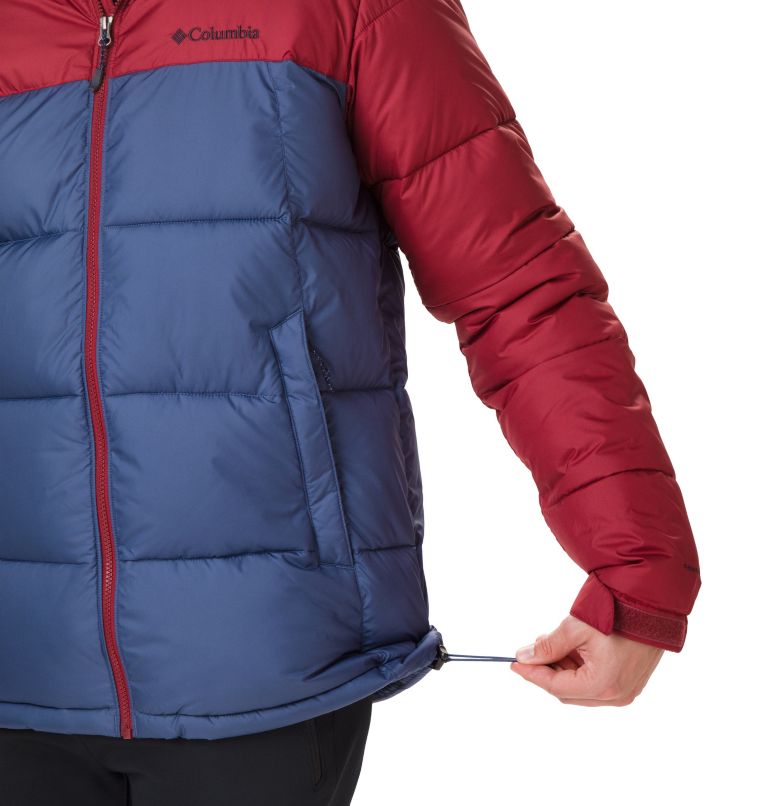 Pike Lake Hooded Jacket | 479 | S, Color: Dark Mountain, Red Jasper, image 7