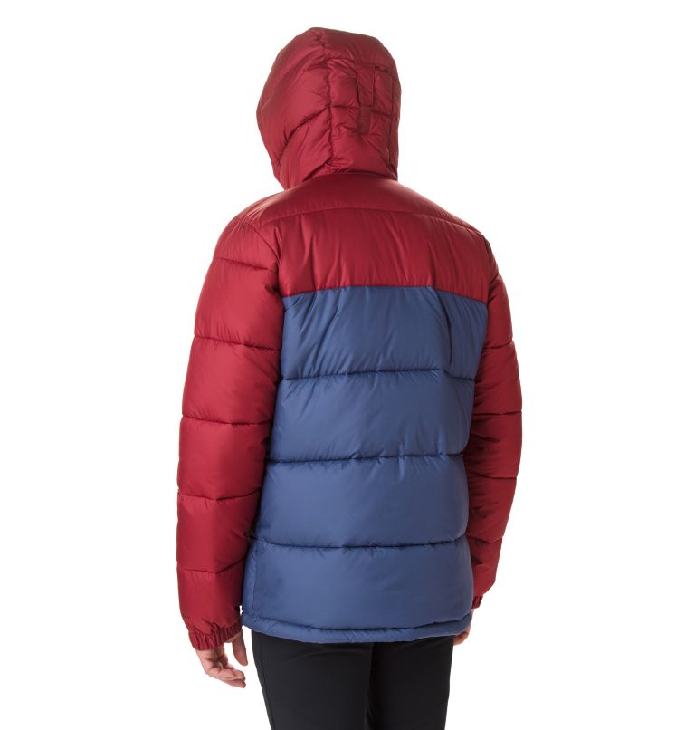 Pike Lake Hooded Jacket | 479 | S, Color: Dark Mountain, Red Jasper, image 2