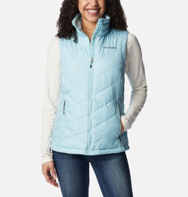 XFLWAM Women's Fuzzy Fleece Vest Classic-Fit Warm Sleeveless Zip Up Sherpa  Vest with Pockets for Fall/Winter Dark Blue XL