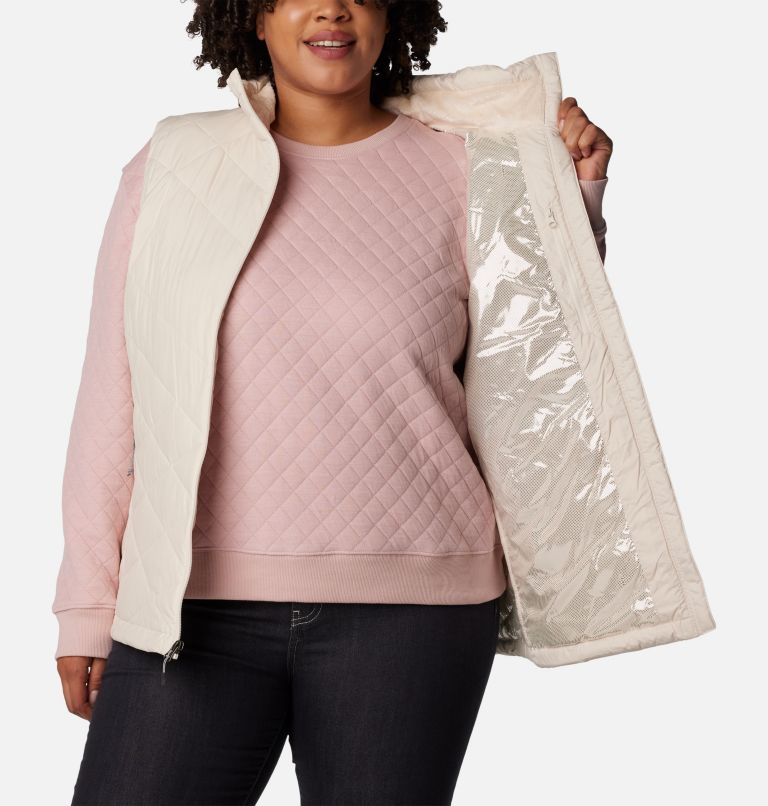 Women’s Heavenly Vest - Plus Size, Color: Chalk, image 5