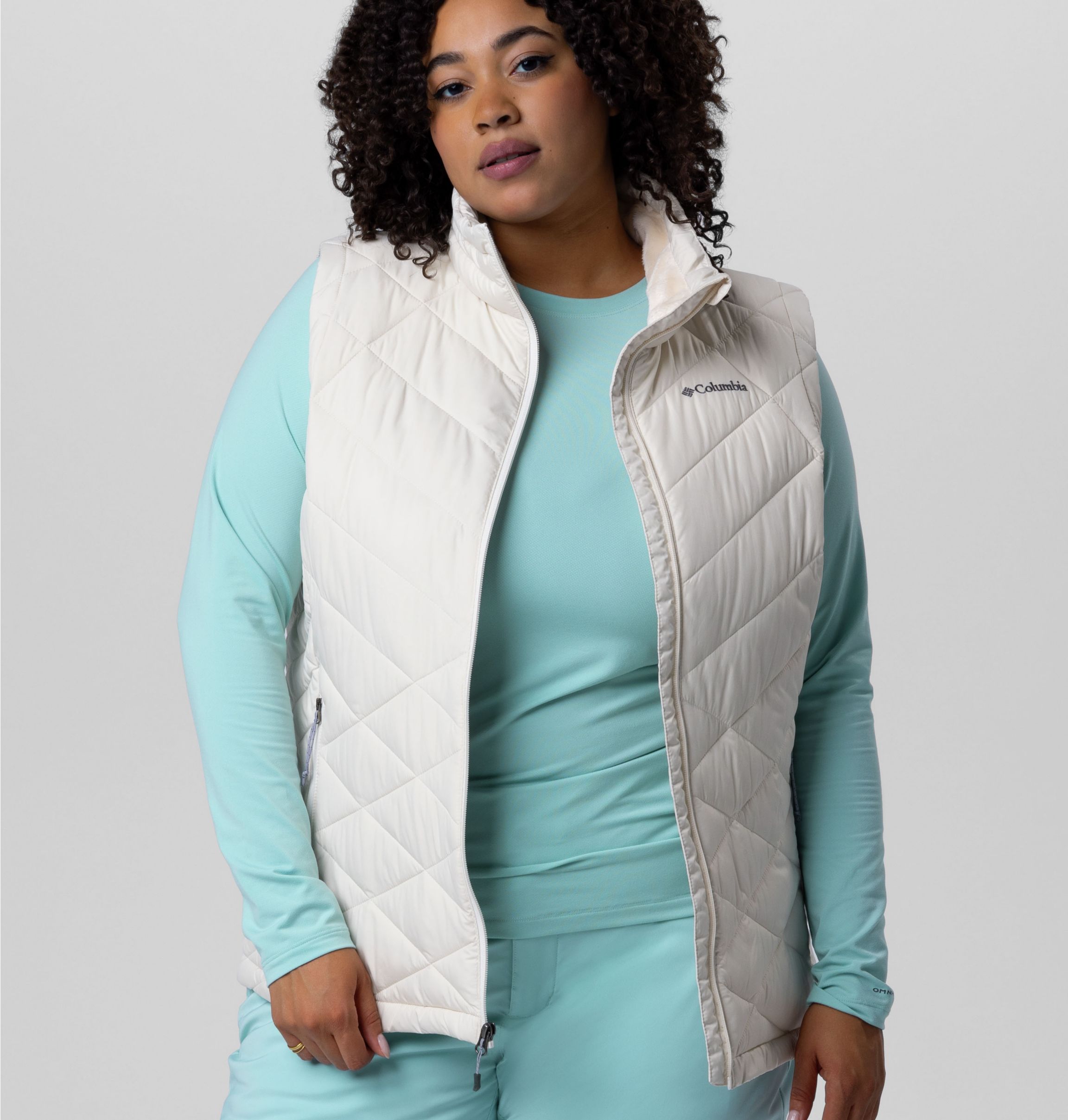 Columbia women's plus size vests sale