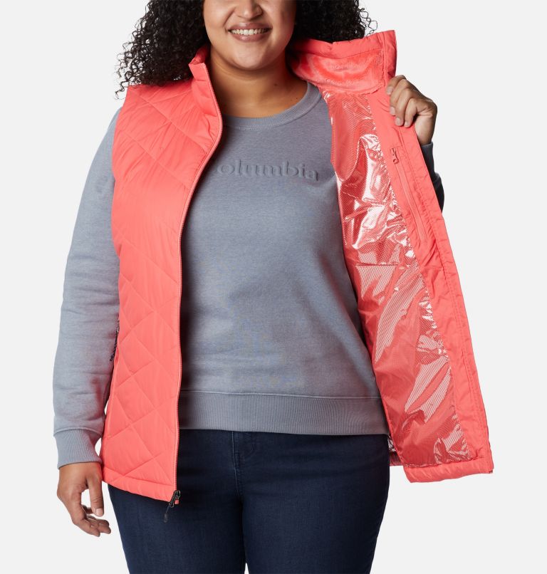 Thumbnail: Women’s Heavenly Vest - Plus Size, Color: Blush Pink, image 5
