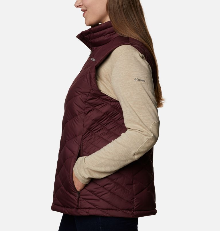 Women’s Heavenly Vest - Plus Size, Color: Malbec, image 3