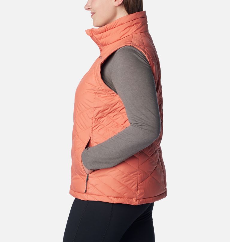Women’s Heavenly Vest - Plus Size, Color: Faded Peach, image 3