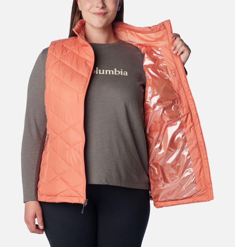 Women’s Heavenly Vest - Plus Size, Color: Faded Peach, image 5