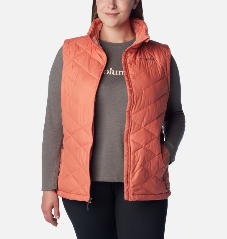 Women’s Heavenly Vest - Plus Size, Color: Faded Peach, image 8